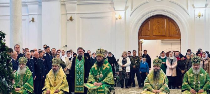 В Усть-Медведицком Спасо-Преображенском женском монастыре молитвенно почтили день памяти прп. Арсении игуменьи Усть-Медведицкой