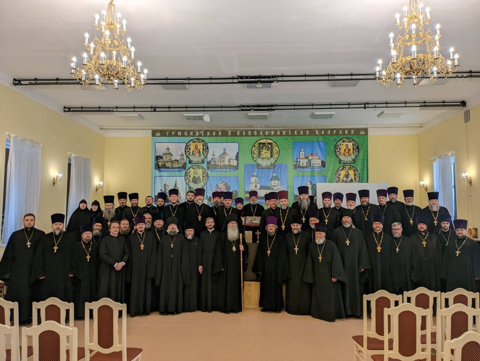 В Урюпинской епархии под председательством Владыки Елисея состоялось 1-е в этом году епархиальное собрание духовенства Урюпинской епархии.