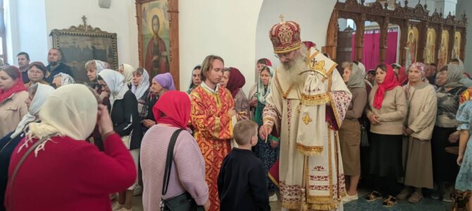В канун недели Святых Жён Мироносиц
