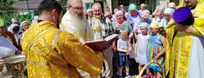 Престольный праздник храма святых апостолов Петра и Павла в рп. Даниловка