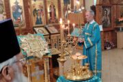 В канун празднования иконы Божией Матери именуемой Почаевская.